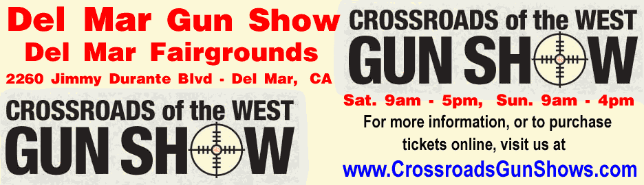 March 13-14, 2021 Del Mar Gun Show